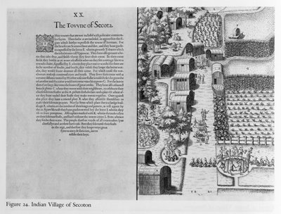 Villaggio indiano di Secoton da John White